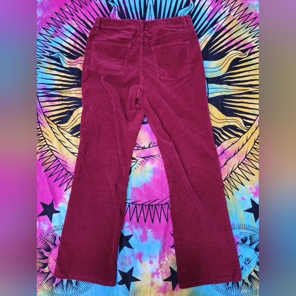 Talbots Red Corduroy Pants - Picture 3 of 4